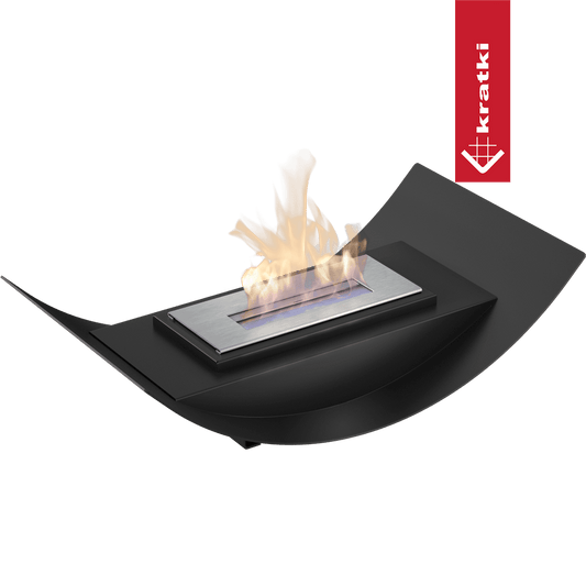 Tischkamin BIOMISA MINI Bioethanol – Schwarz – Ansicht 2