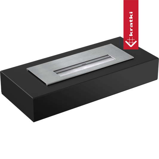 Standkamin INDIA Bioethanol – Schwarz – Ansicht 2