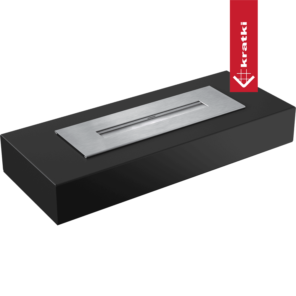 Standkamin INDIA MAX Bioethanol – Schwarz – Ansicht 3