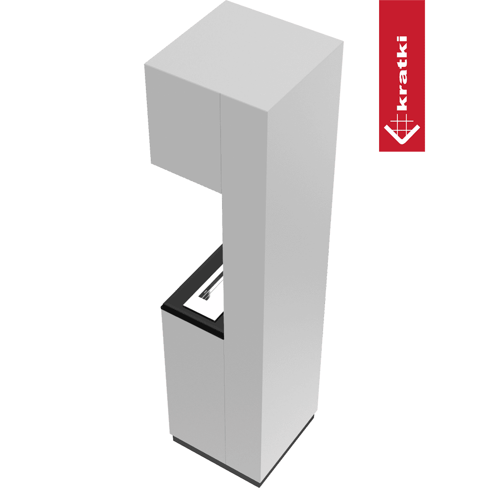 Portalkamin SIERRA Bioethanol – Weiss – Ansicht 4